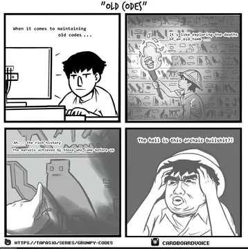 Maintaining old codes