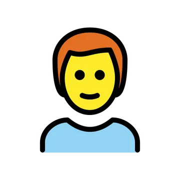 Man: red hair
