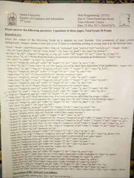 Human Compiler: When Professors Make You Render HTML By Hand