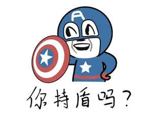 你持盾吗？