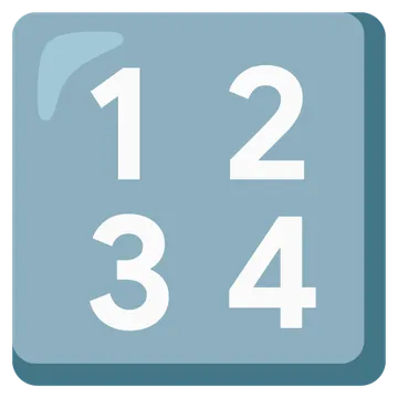 Input numbers
