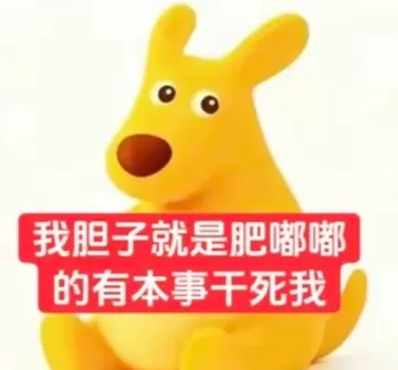 美团袋鼠你胆子真是肥嘟嘟的表情包