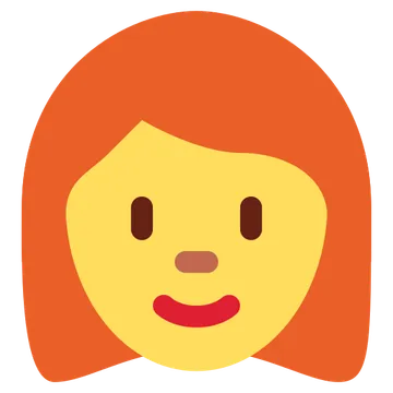 Woman: red hair