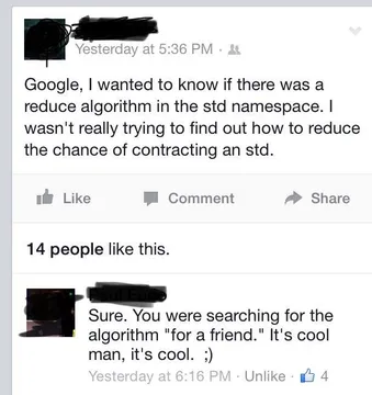 When Your Coding Search History Needs Incognito Mode
