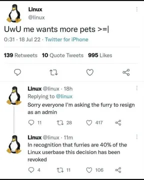 When Linux Discovers Its Furry Fanbase