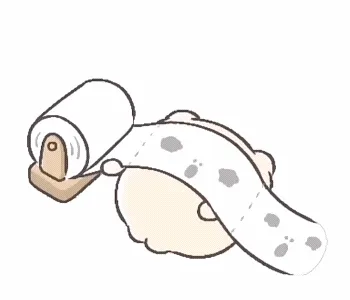 哭湿纸巾表情包
