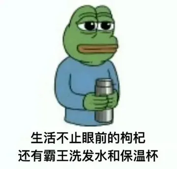 生活不止眼前的枸杞，还有霸王洗发水和保温杯