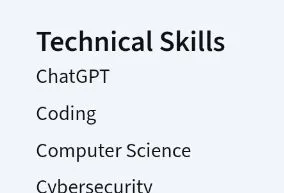 Technical Skills In 2025