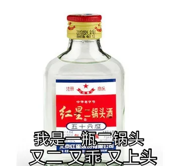 我是一瓶二锅头，又二又乖又上头
