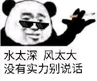 水太深风太大没有实力别说话