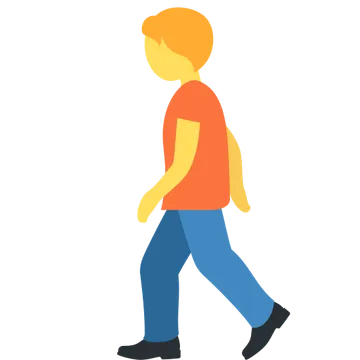 Person walking