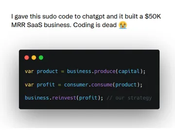 Coding Is Dead