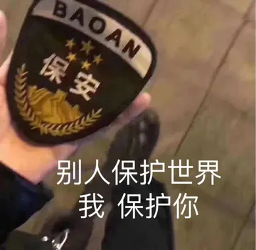 别人保护世界 我保护你