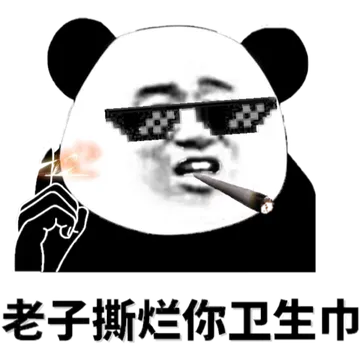 老子撕烂你卫生巾