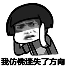我仿佛迷失了方向