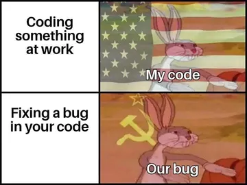 Coding On A Team Be Like