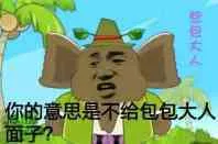 你的意思是不给包包大人面子了？
