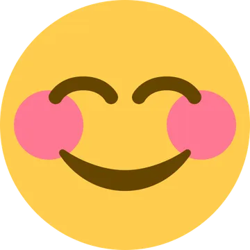 Smiling face with smiling eyes