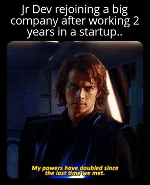 My Powers Have Doubled Since The Last Time We Met