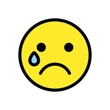 Crying face