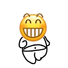 奔跑小黄脸表情包