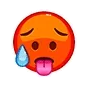 难受 （黄脸表情包）