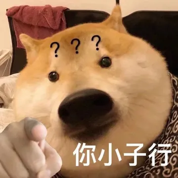 你小子行 狗勾表情包