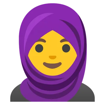 Woman with headscarf