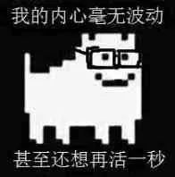 我的内心毫无波动 甚至还想再活yi一秒