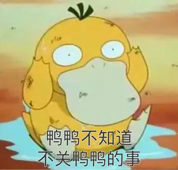 鸭鸭不知道.不关鸭鸭的事(可达鸭)