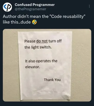Code Reusability