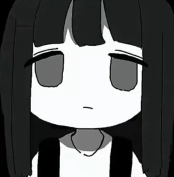 我也要死吗表情包 14酱黑白少女头像 要死酱