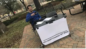 You cant change my mind