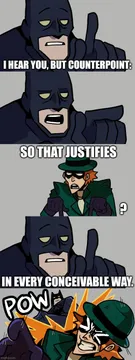 Batman vs the riddler