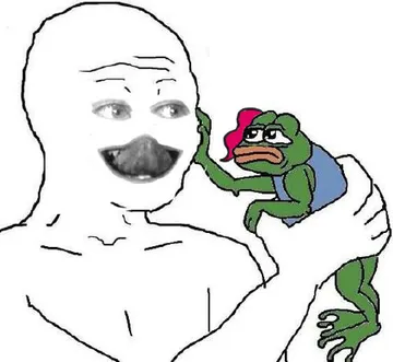 把 sad frog 吃掉