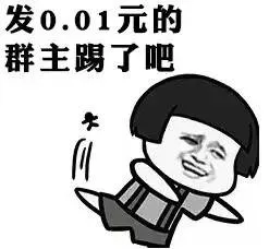 发0.01元的群主踢了吧