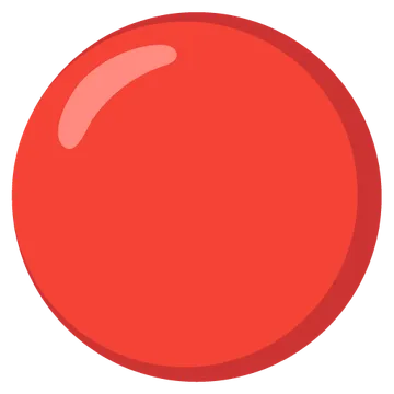 Red circle