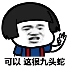 可以，这很九头蛇