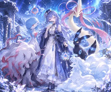 千问娘的雪夜灯会