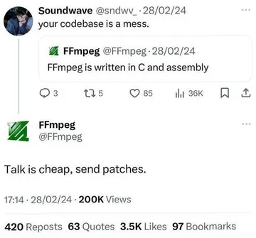 So Who Is Sending Patches Now