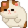 像素风翻滚猫咪