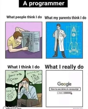 The Four Faces Of A Programmer's Reality