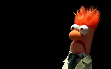 Beaker shocked face