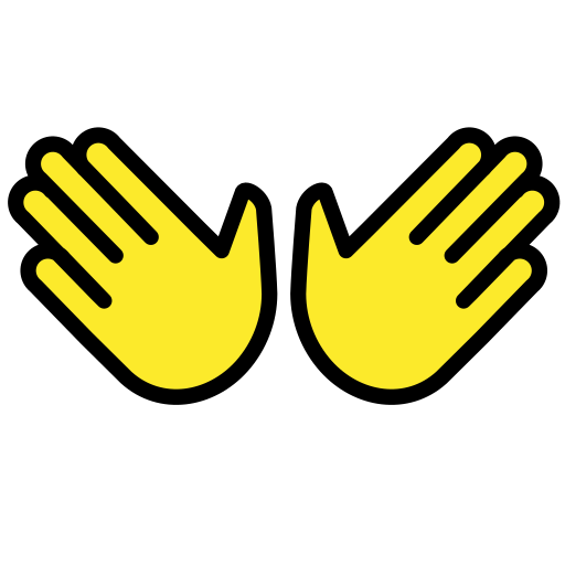 Open hands