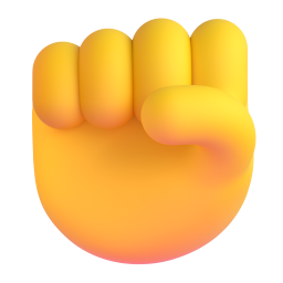 Raised fist