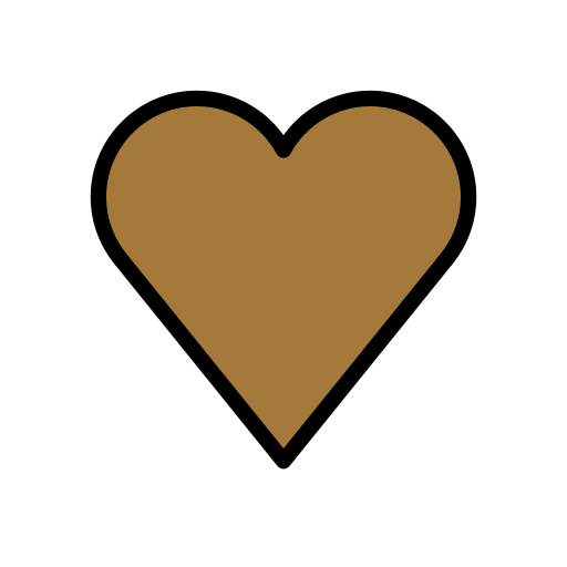 Brown heart