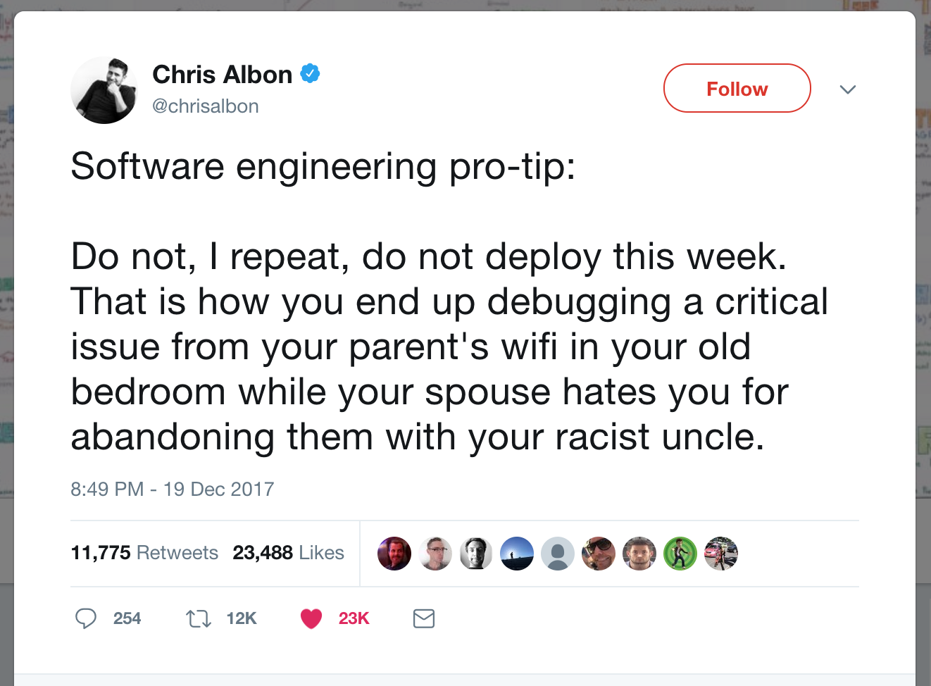 Software engineering pro-tip