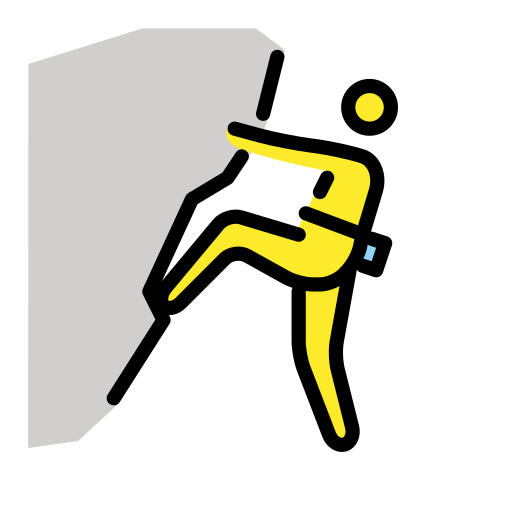 Person climbing