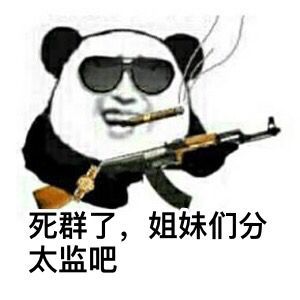 死群了,姐妹们分太监吧