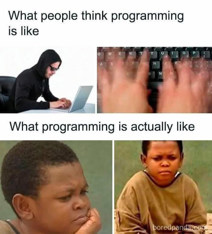 Perception Vs Reality: The Programmer's Existential Crisis